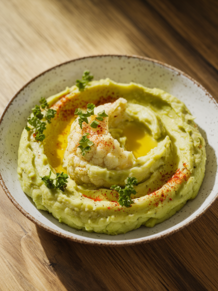 avocado cauliflower mash