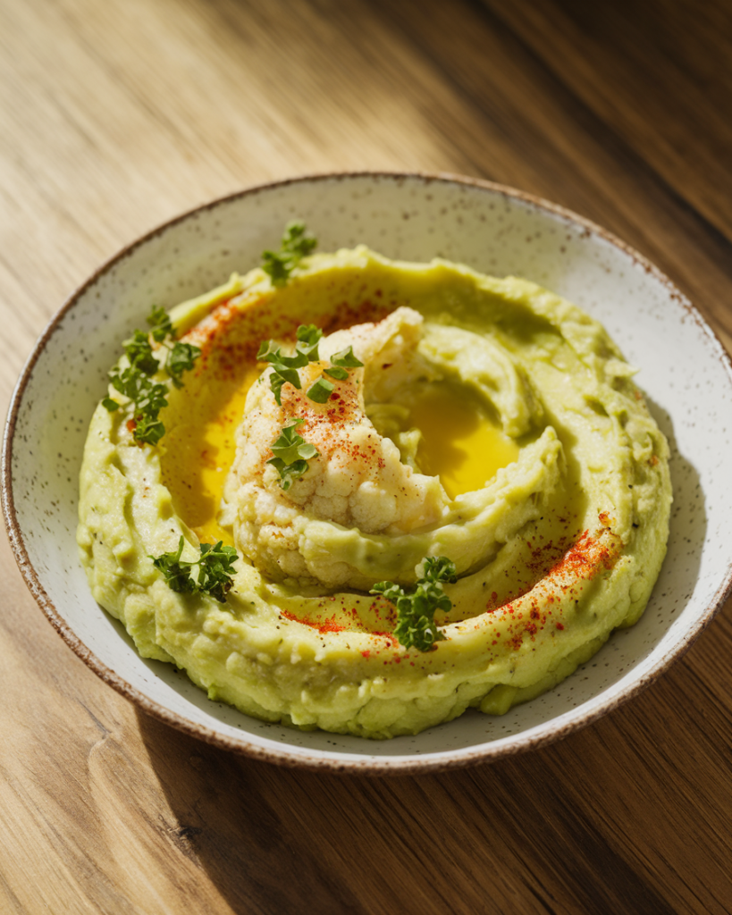 avocado cauliflower mash