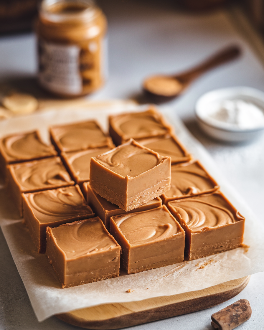 Peanut Butter Collagen Keto Fudge